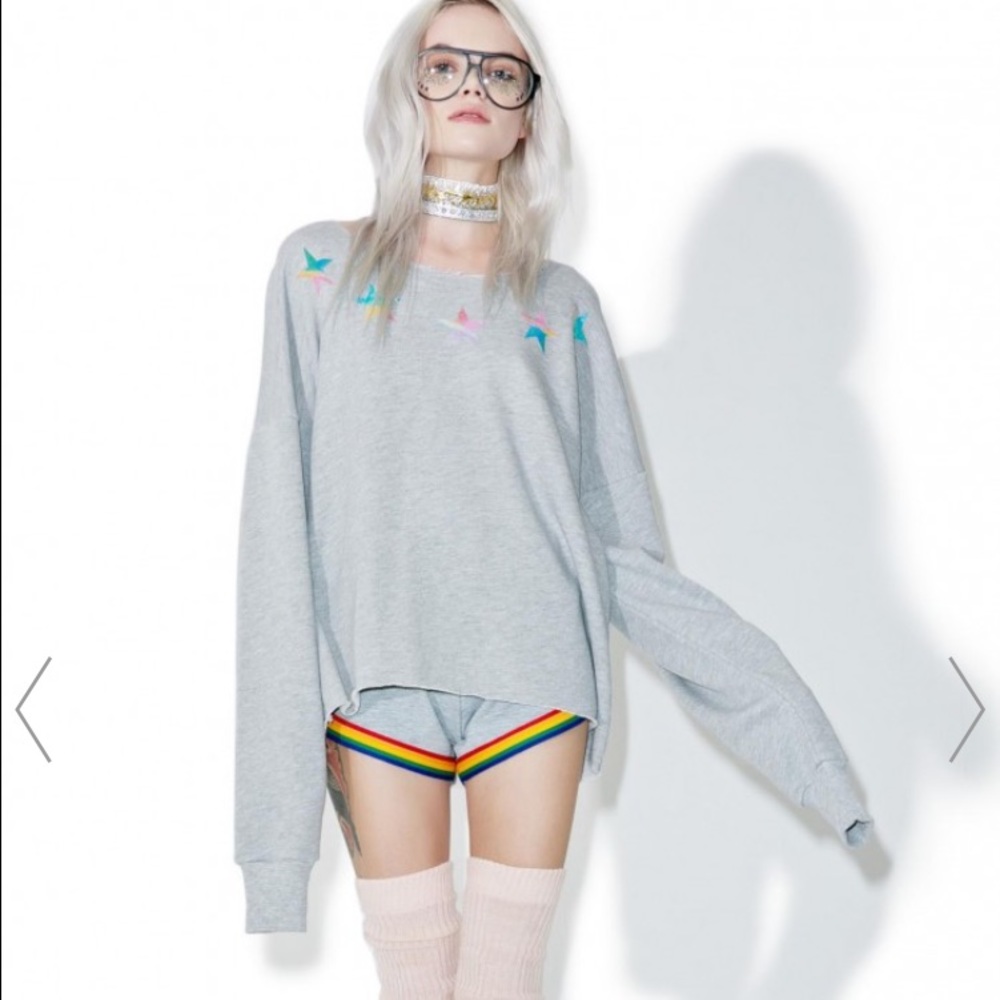Wild fox star sweater